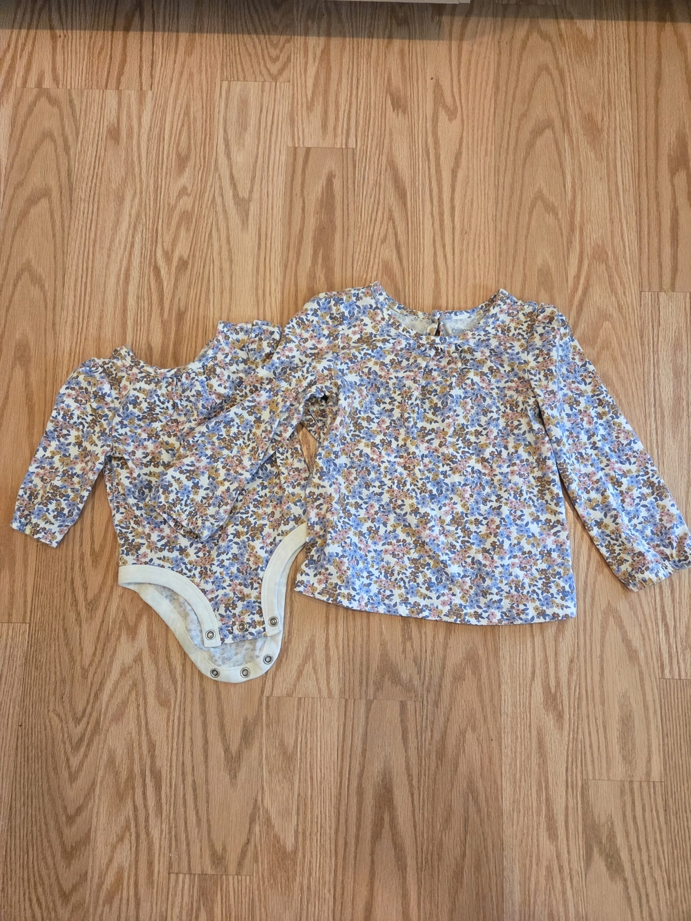 Sister Matching Long-sleeve Shirts